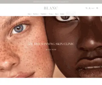 Blancskin.com.au(Private Skincare Clinic) Screenshot