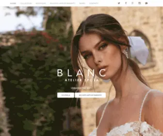 Blancsposa.it(Abiti da sposa Agrigento e accessori sposa Blanc) Screenshot