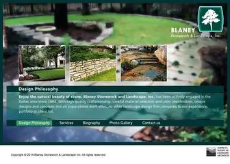 Blaneystonework.net(Blaney Stonework & Landscape) Screenshot