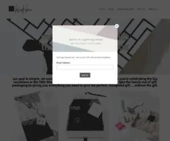 Blankboxnyc.com(Your chic) Screenshot