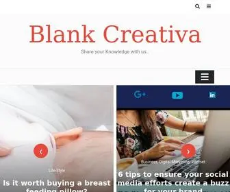 Blankcreativa.com(Blank Creativa) Screenshot