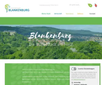 Blankenburg.de(Blankenburg (Harz)) Screenshot