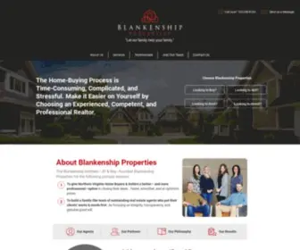 Blankenshippropertiesva.com(Blankenship Properties) Screenshot