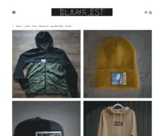 Blankest.com(Discover the Life Style Brand) Screenshot