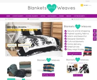 Blanketsandweaves.com(Blankets and Weaves) Screenshot