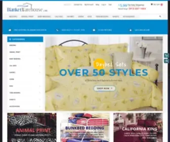 Blanketwarehouse.com(Family Bedding) Screenshot