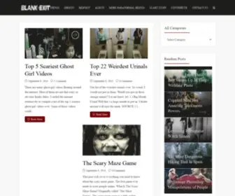 Blankexit.com(Blank Exit) Screenshot