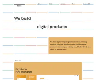 Blankhq.co(We build digital products) Screenshot