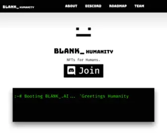 Blankhumanity.com(Please Configure Your Name Servers) Screenshot