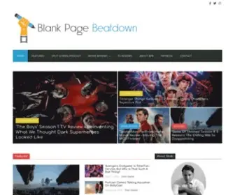 Blankpagebeatdown.com(Blank Page Beatdown) Screenshot