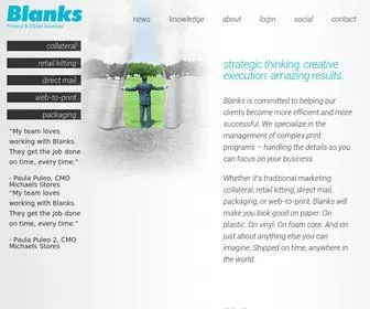 Blanks.com(Blanks Printing) Screenshot