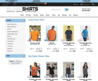Blankshirts.ca(Blank Shirts and Apparel at Low Prices) Screenshot