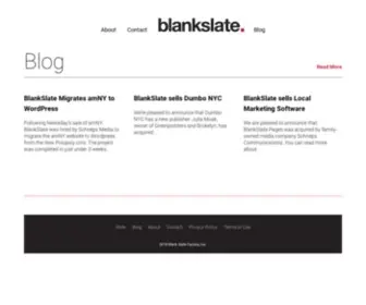 Blankslate.com(Blankslate) Screenshot