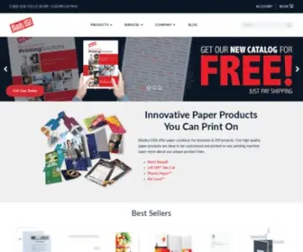 Blanksusa.com(Innovative Paper Products) Screenshot