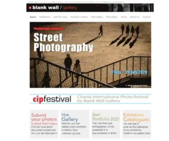 Blankwallgallery.com(Blank Wall Gallery) Screenshot
