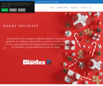 Blantex.com.mx(Otro sitio realizado con WordPress) Screenshot