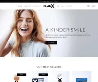 Blanx.co.uk(A Kinder Smile) Screenshot