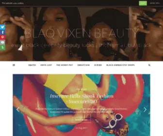 BlaqVixenbeauty.com(Blaq Vixen Beauty) Screenshot