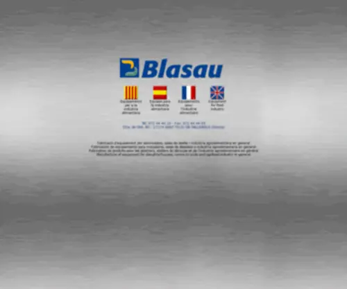 Blasau.com( BLASAU S.L) Screenshot