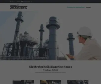 Blaschke.de(Elektrotechnik Blaschke Neuss) Screenshot