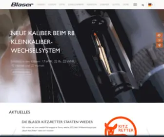 Blaser-Cup.de(Blaser GmbH) Screenshot