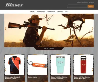 Blaser-Usagear.com(Blaser USA Gear) Screenshot