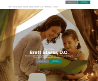 Blasermedical.com(Brett Blaser) Screenshot