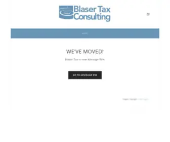 Blasertax.com(Blaser Tax Consulting) Screenshot