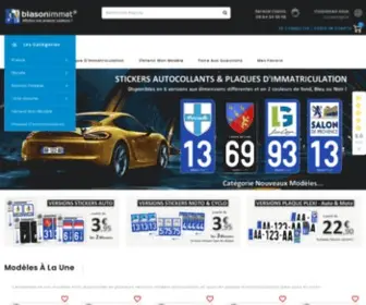 Blasonimmat.fr(Autocollants) Screenshot