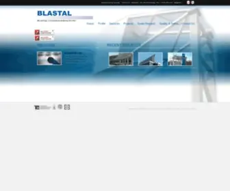 Blastal.com(Blastal Coating Services Inc) Screenshot