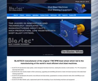 Blastec.com(Blastec blast cleaning technologies) Screenshot