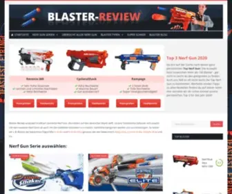 Blaster-Review.de(NERF GUN) Screenshot