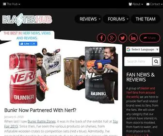 Blasterhub.com(The Best in Nerf News) Screenshot