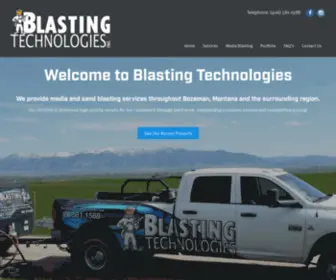 Blastingtechnologies.com(Blasting Technologies) Screenshot