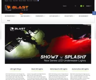 Blastled.com(BLAST LED INC) Screenshot