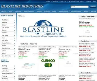 Blastlineind.com(Blastline Industries) Screenshot