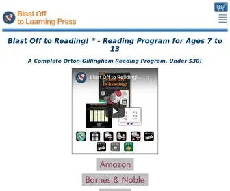 Blastofftoreading.com(Reading Program) Screenshot