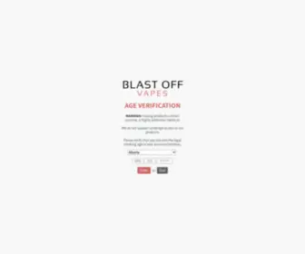 BlastoffVapes.ca(Canada's Online Vape Store) Screenshot