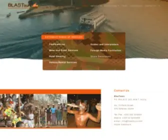 Blastours.com(Ghana Togo Benin Tour Services) Screenshot