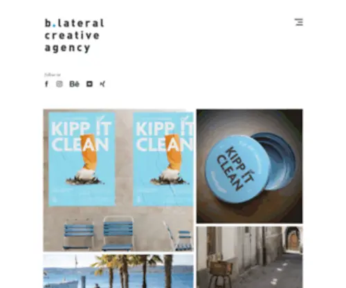 Blateral.com(Creative agency) Screenshot