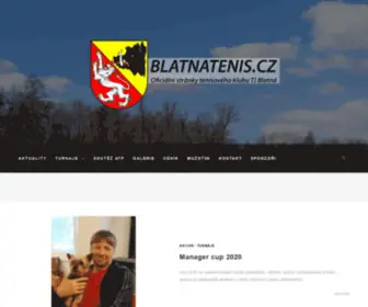 Blatnatenis.cz(blatnatenis) Screenshot