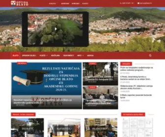 Blato.hr(Općina Blato) Screenshot