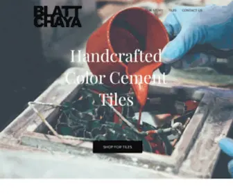 Blattchaya.com(Cement tiles) Screenshot