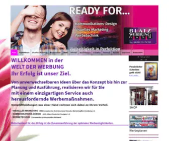 Blatz-Werbung.de(Blatz-Werbung - Home) Screenshot