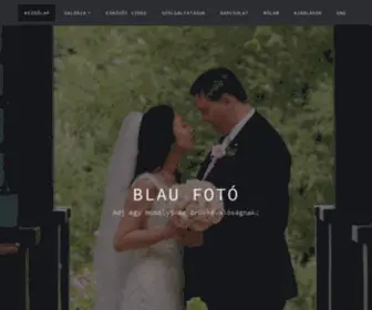 Blau-Photo.com(Blau Fotó) Screenshot