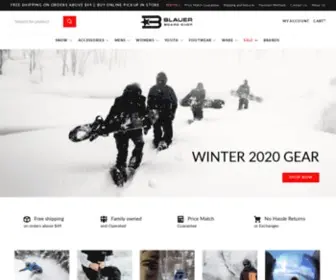 Blauerboardshop.com(Snowboards For Sale) Screenshot