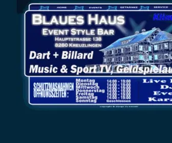 Blaueshaus.com(Blaues Haus Kreuzlingen) Screenshot