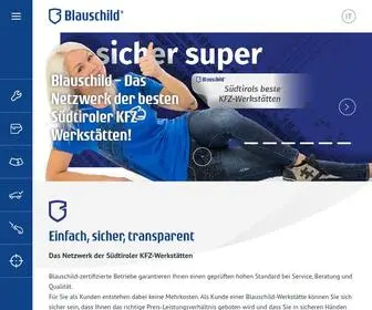 Blauschild.it(Home / Blauschild) Screenshot