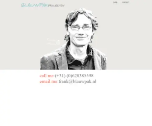 Blauwpak.nl(Webdesign Zwolle) Screenshot