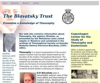 Blavatskytrust.org.uk(The Blavatsky Trust) Screenshot